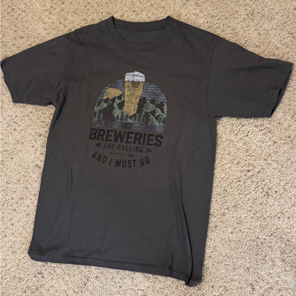 Gray Graphic T-Shirt